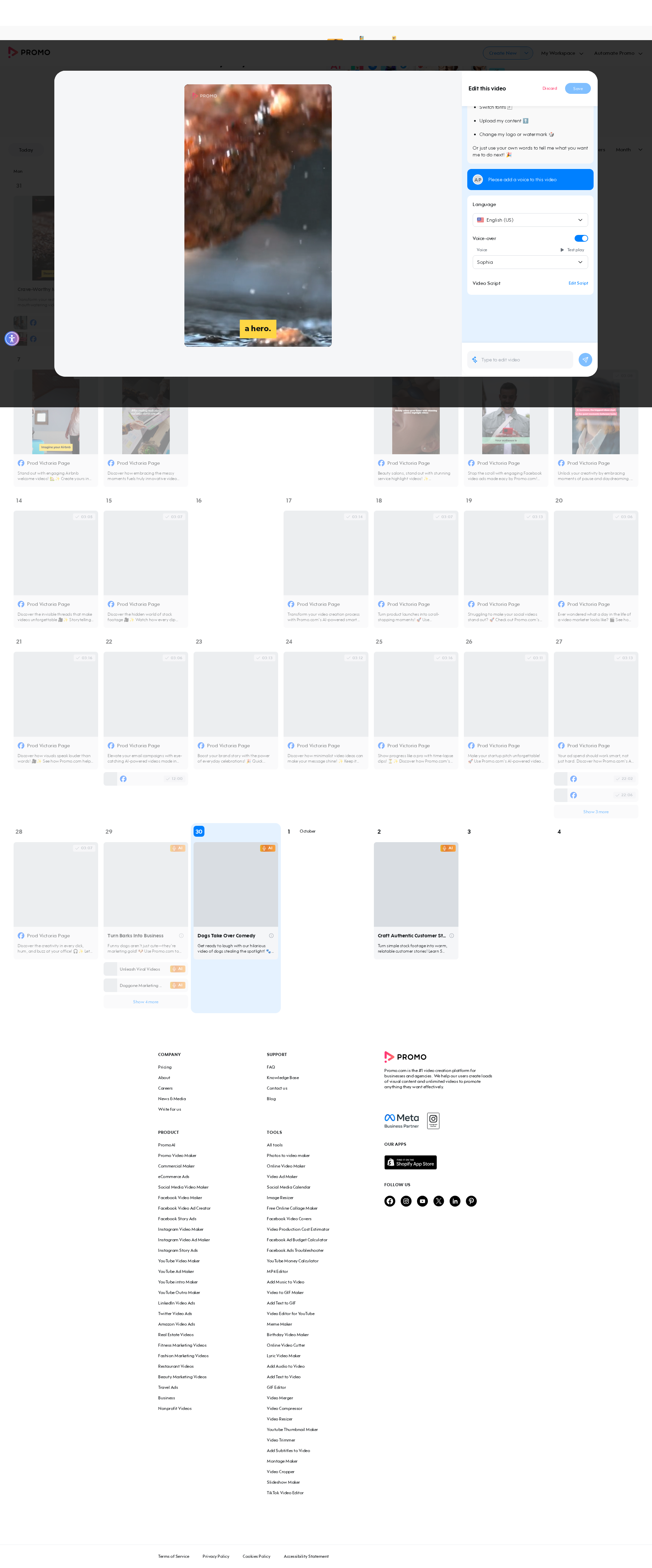 Test failure screenshot